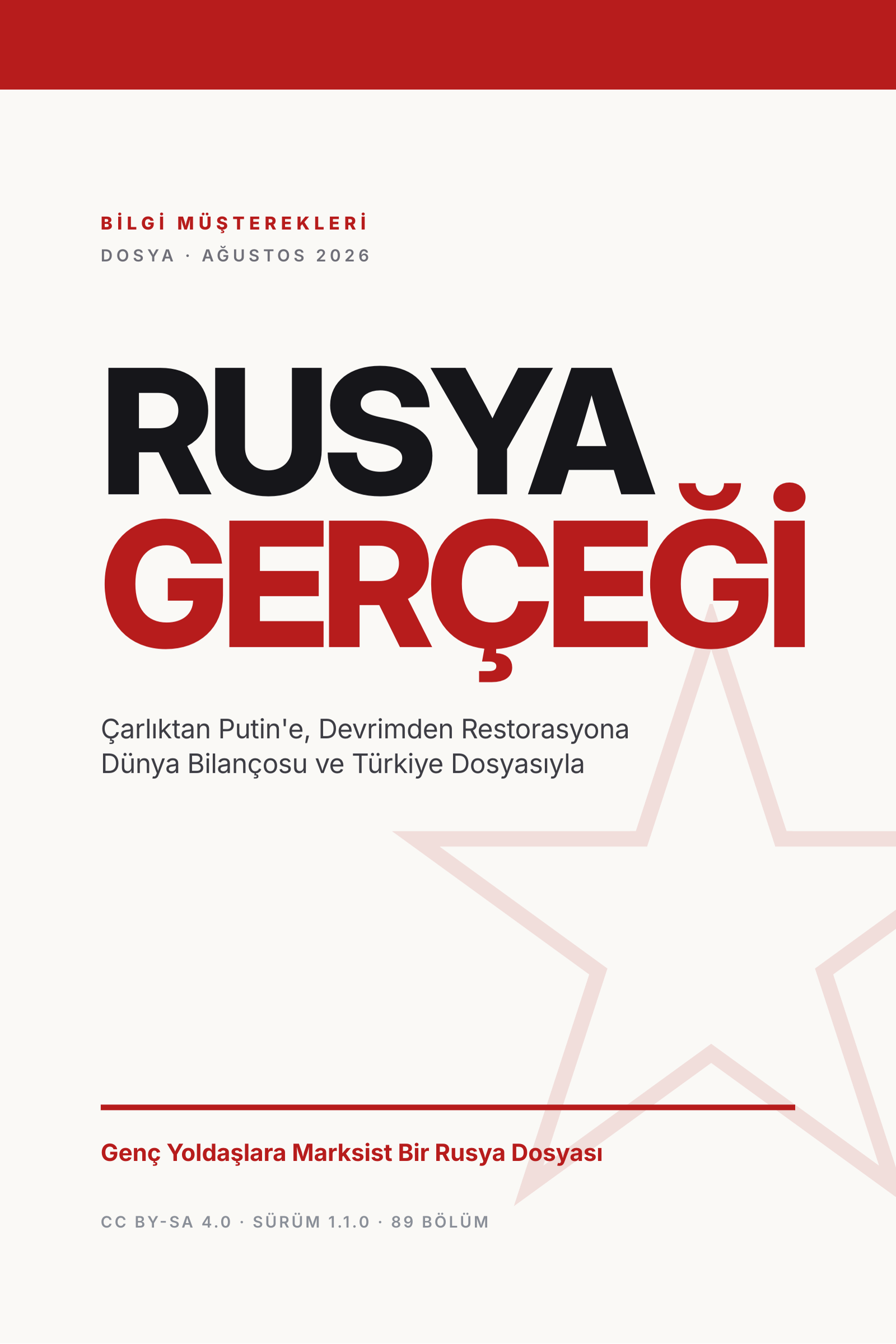 Kapak: Rusya Gerçeği
