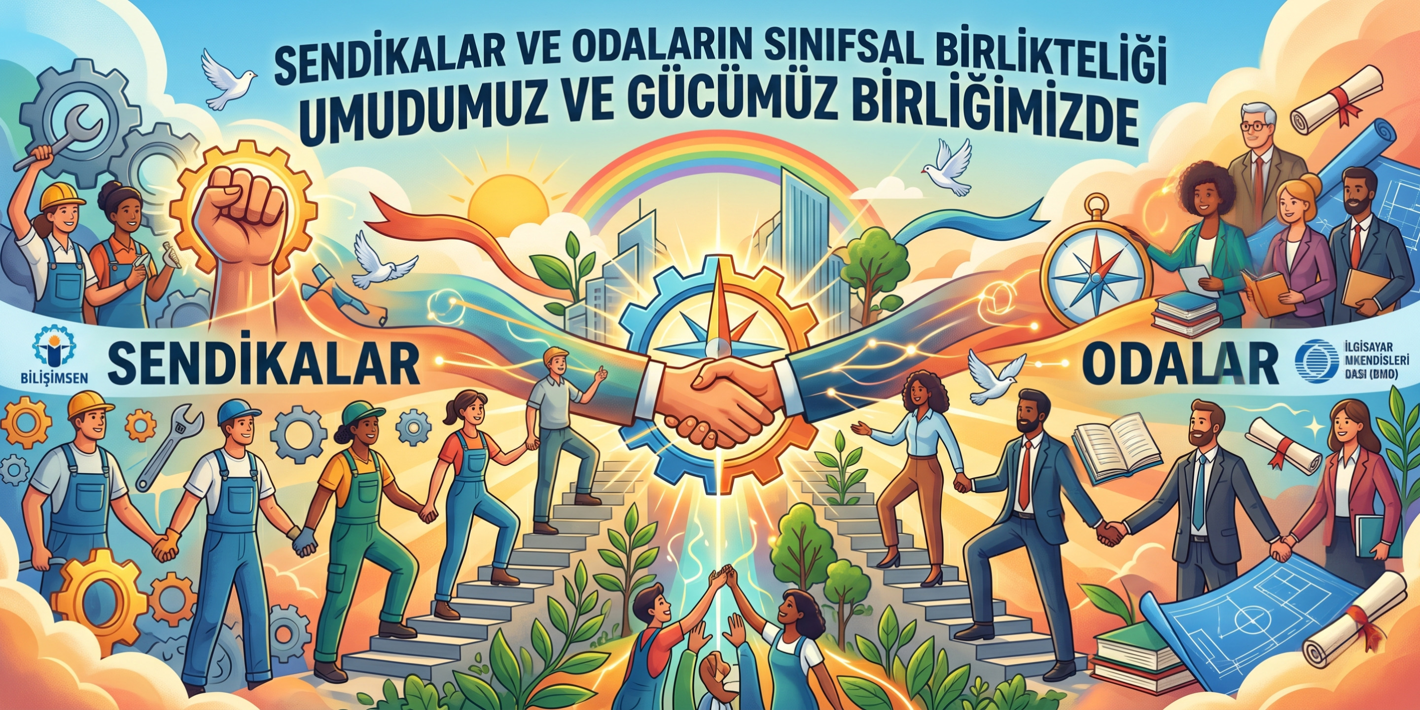 Bilişimde İkili Güç: Sendika ve Meslek Odası İşbirliği Klavuzu