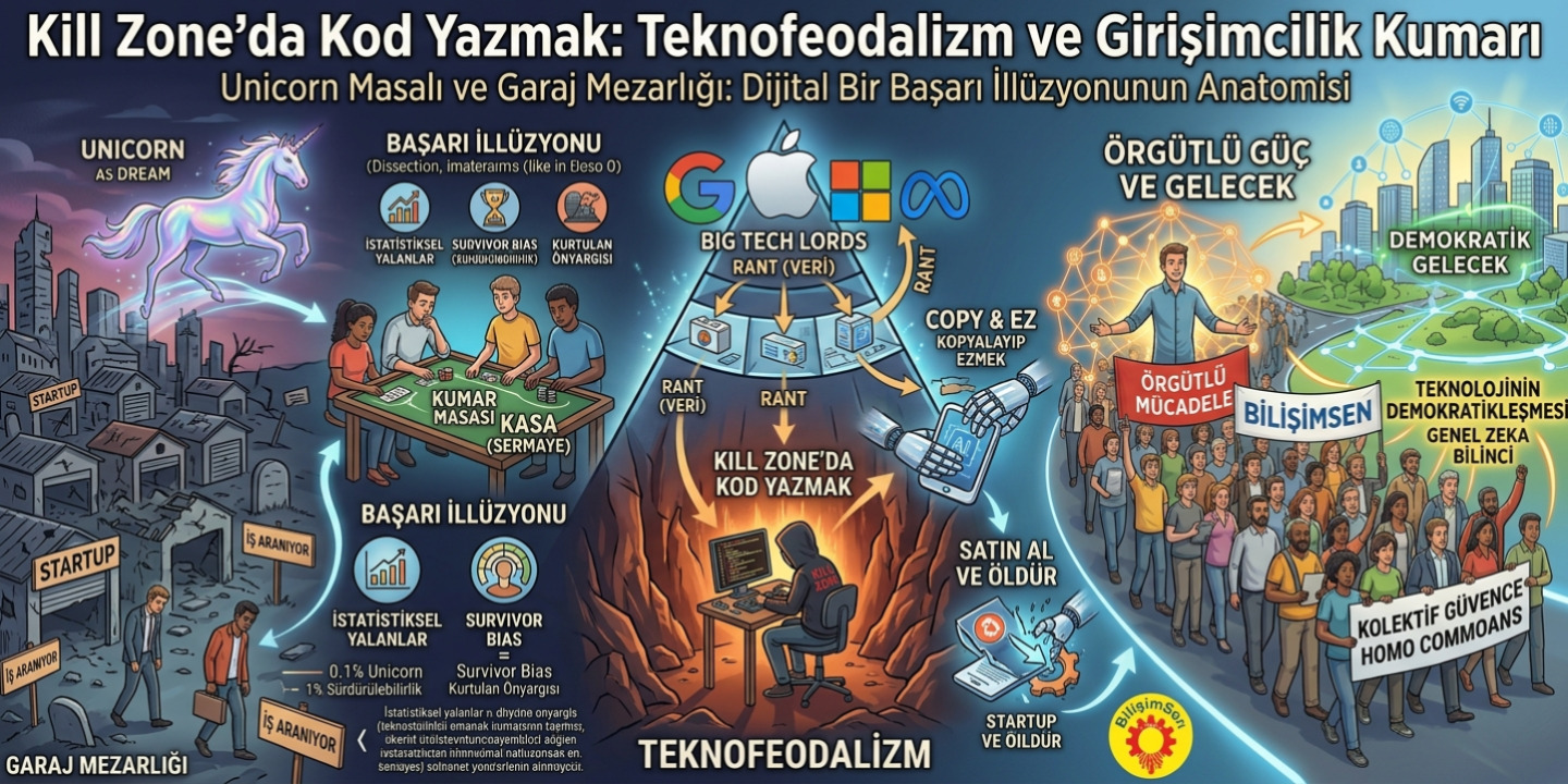 Kill Zone’da Kod Yazmak: Teknofeodalizm ve Girişimcilik Kumarı