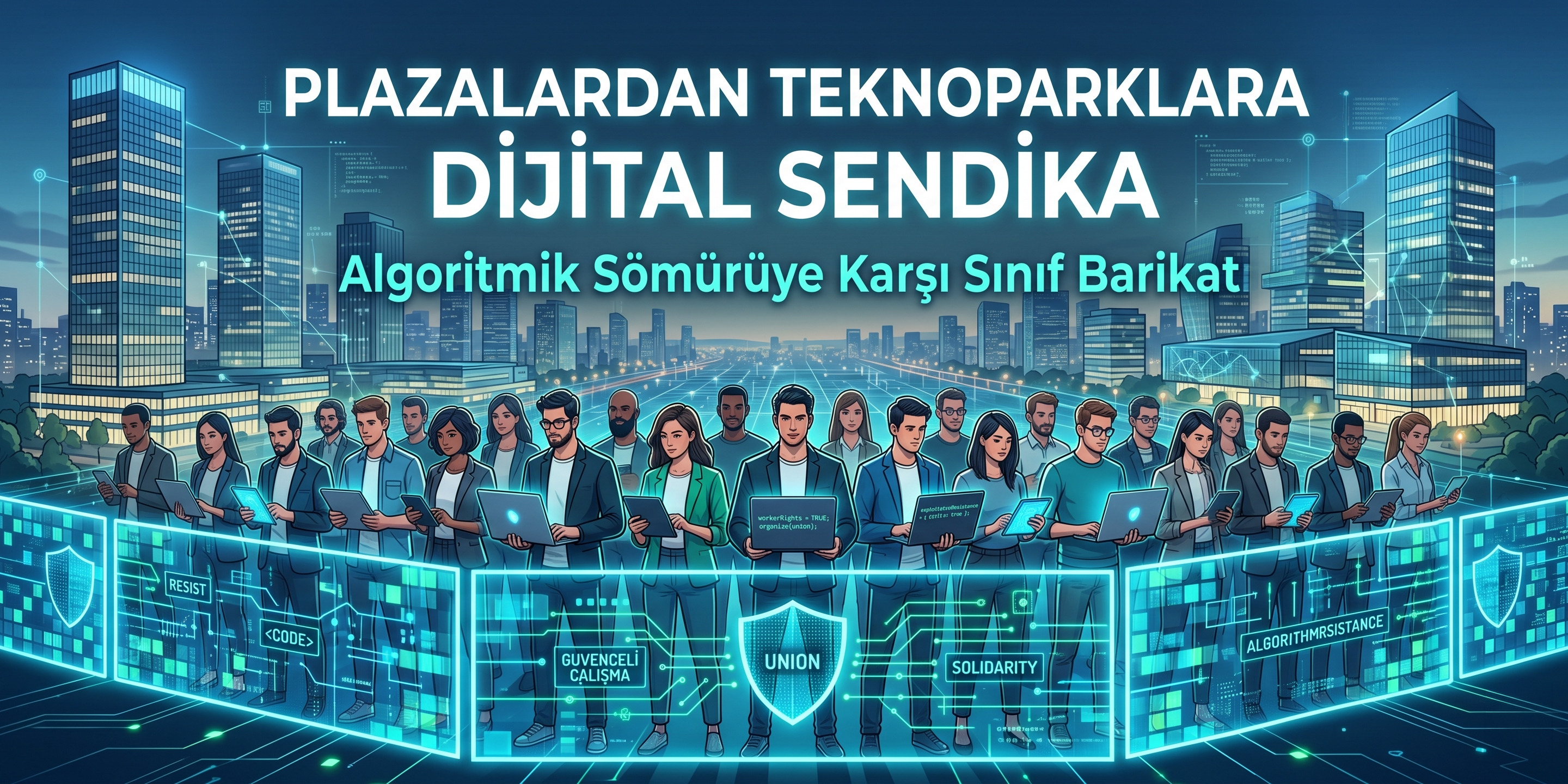 Plazalardan Teknoparklara Dijital Sendika: Algoritmik Sömürüye Karşı Sınıf Barikatı