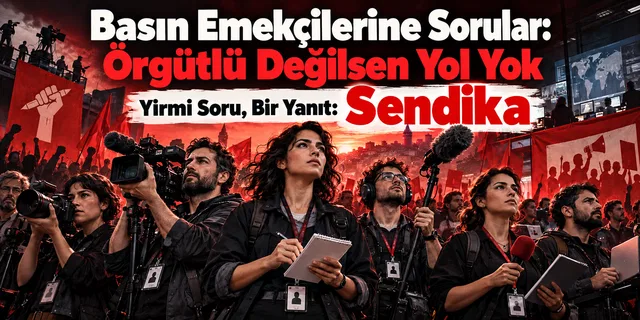 Basın Emekçilerine Sorular: Örgütlü Değilsen Yol Yok
