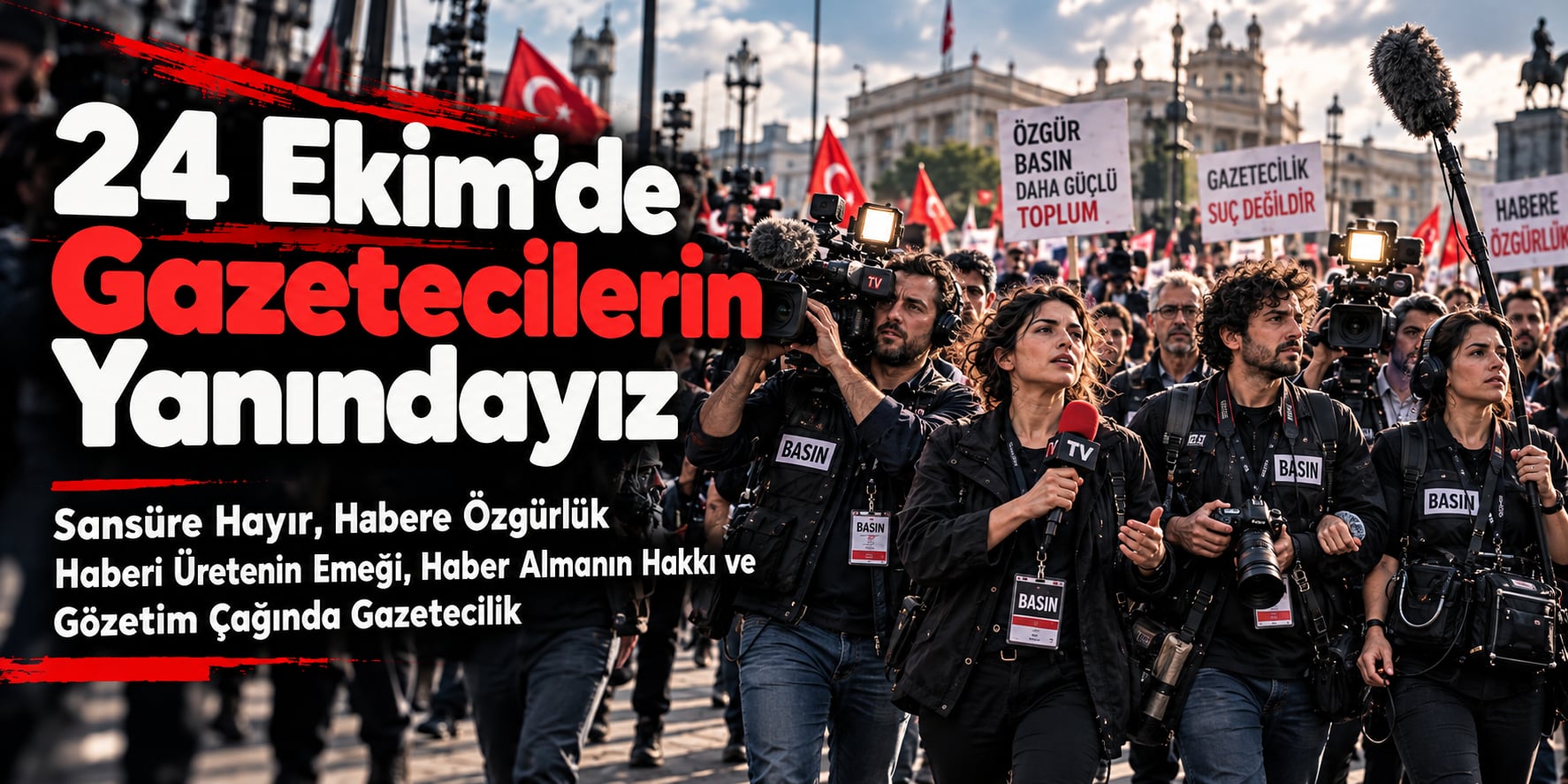 We Stand with Journalists on 24 October