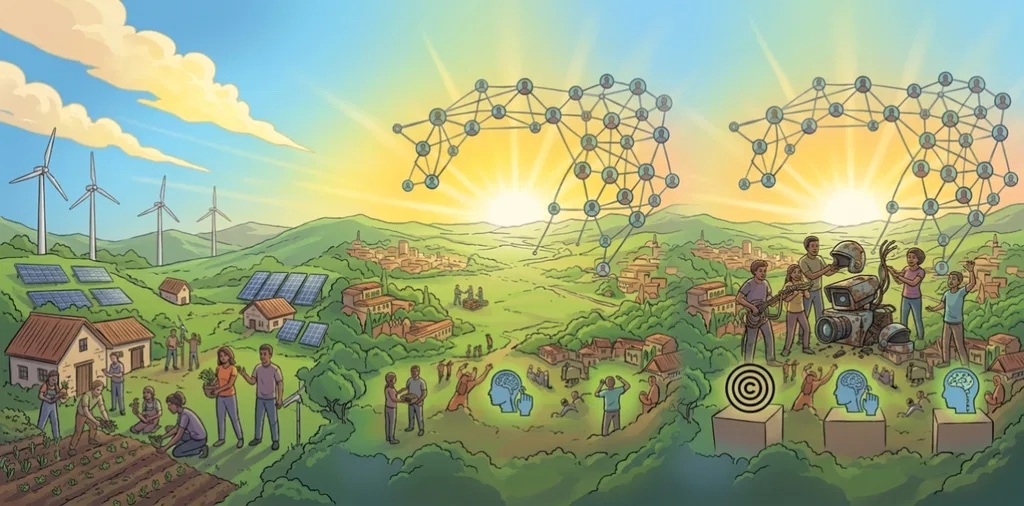 Beyond the Black Mirror, the Great Refactor: From Dystopia's Objection to the Epic Construction of a Collective Dawn