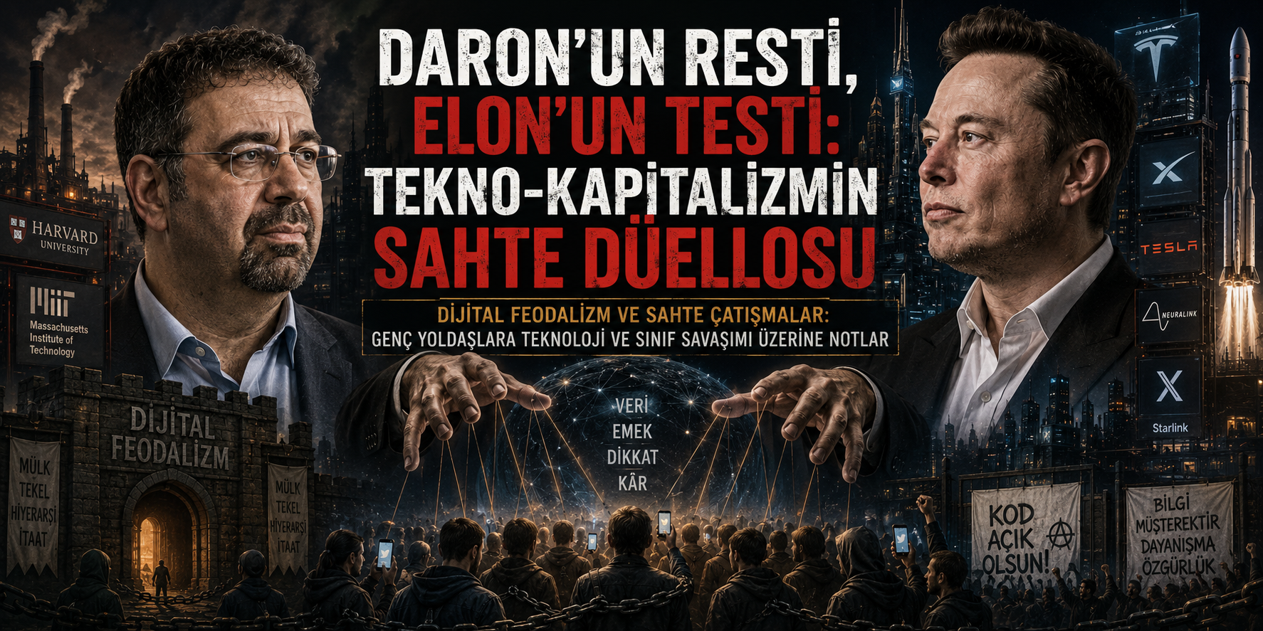 Daron’un Resti, Elon’un Testi: Tekno-Kapitalizmin Sahte Düellosu