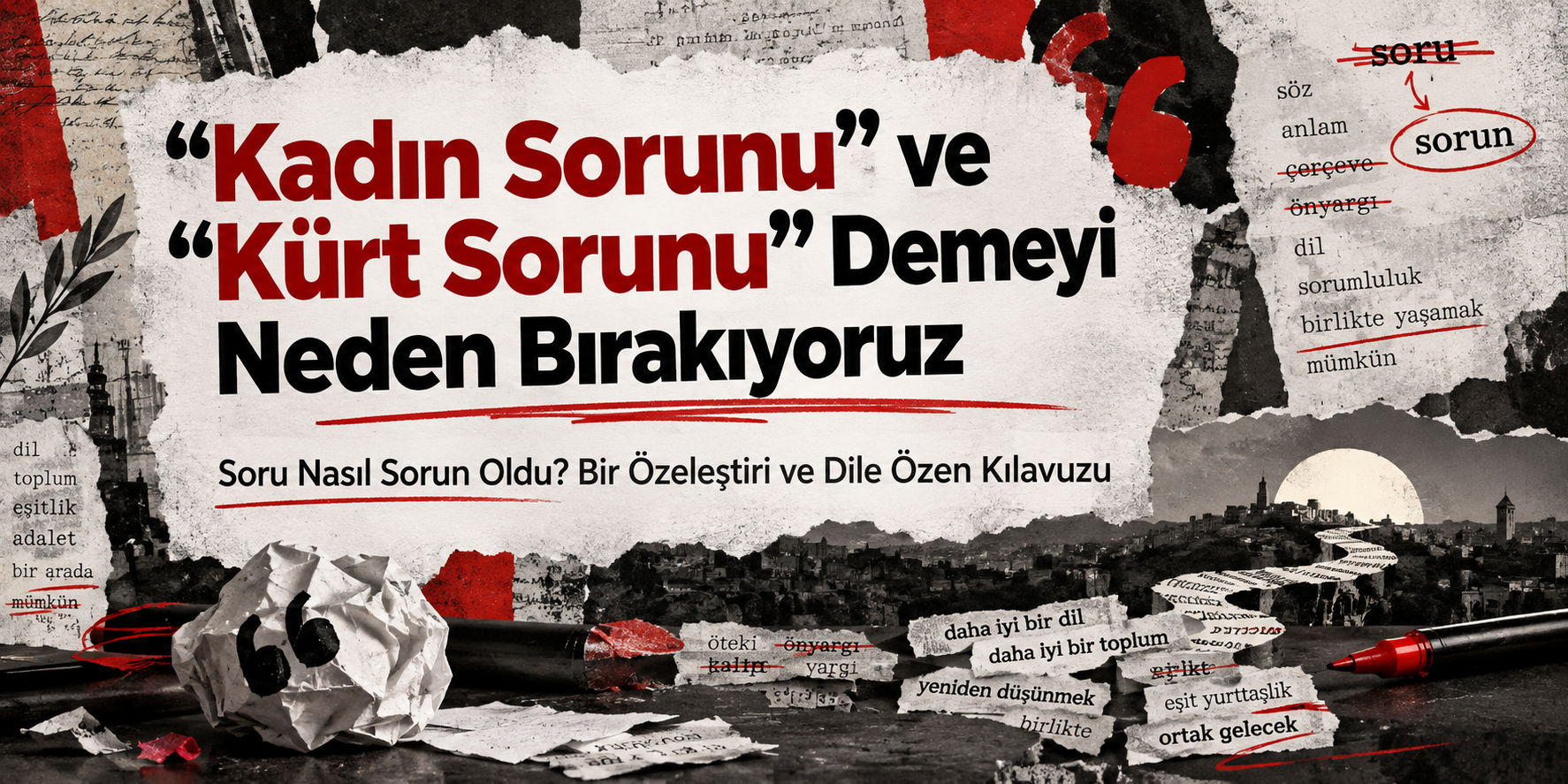 Why We Are Done Saying "the Woman Problem" and "the Kurdish Problem"