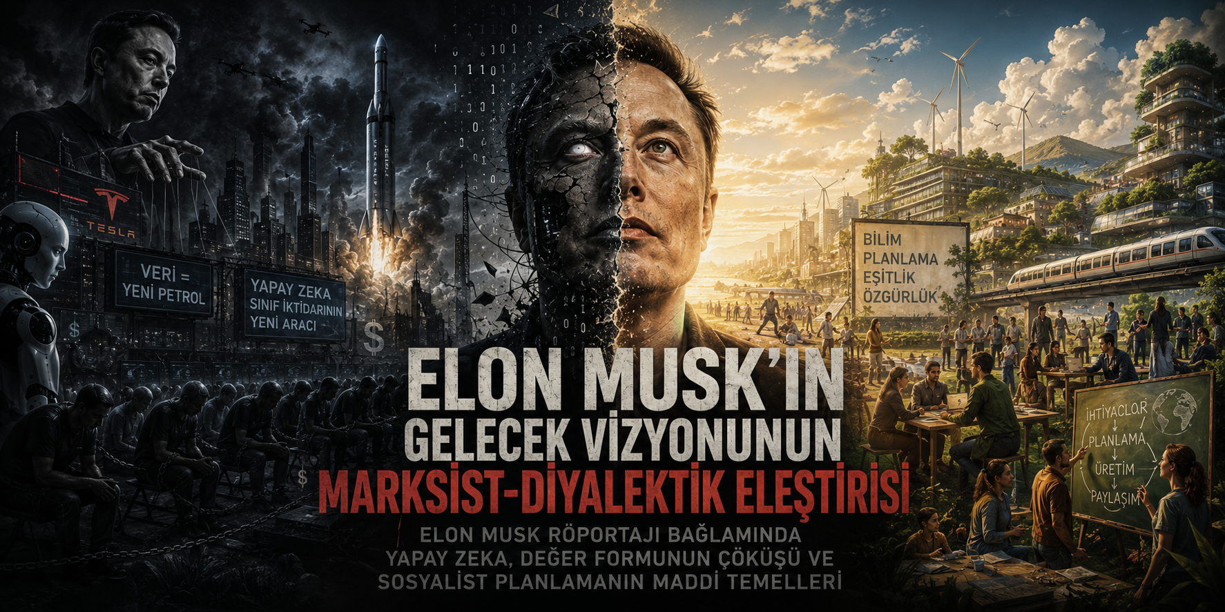 Elon Musk'ın Gelecek Vizyonunun Marksist-Diyalektik Eleştirisi