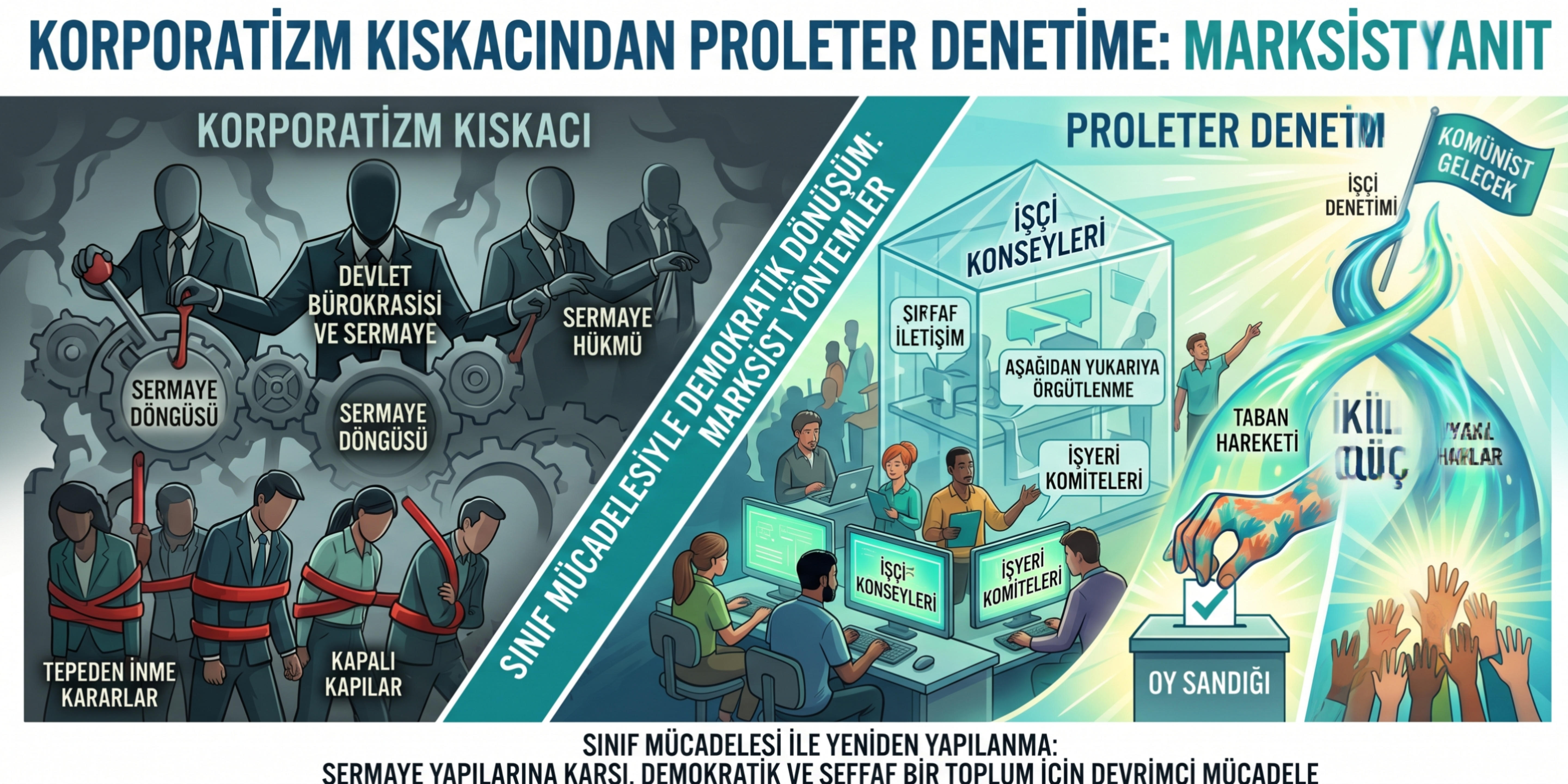 Korporatizm Kıskacından Proleter Denetime: Bilişimde İkili Güç