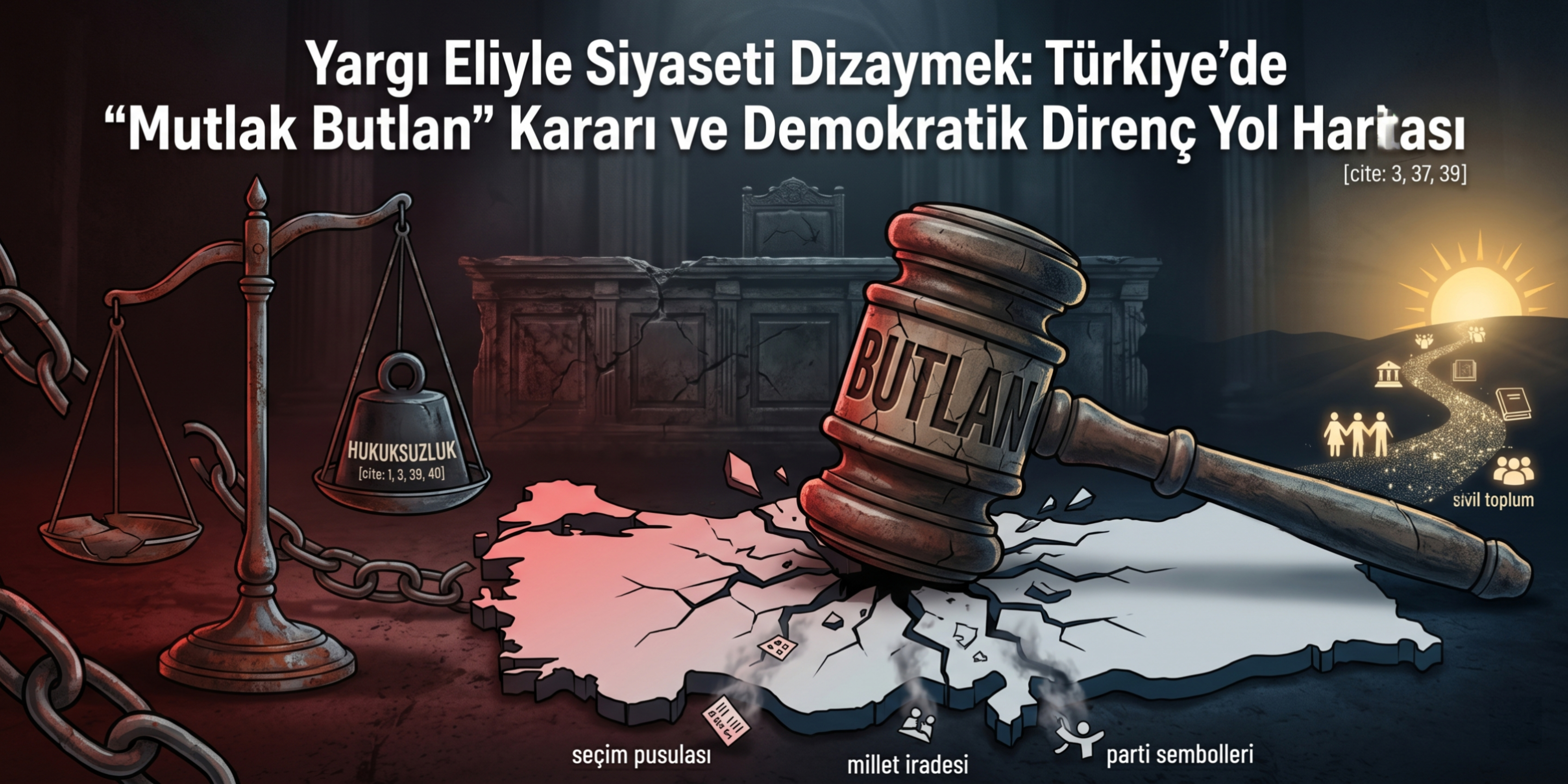 Yargı Eliyle Siyaseti Dizayn Etmek: Türkiye’de "Mutlak Butlan" Kararı ve Demokratik Direnç Yol Haritası