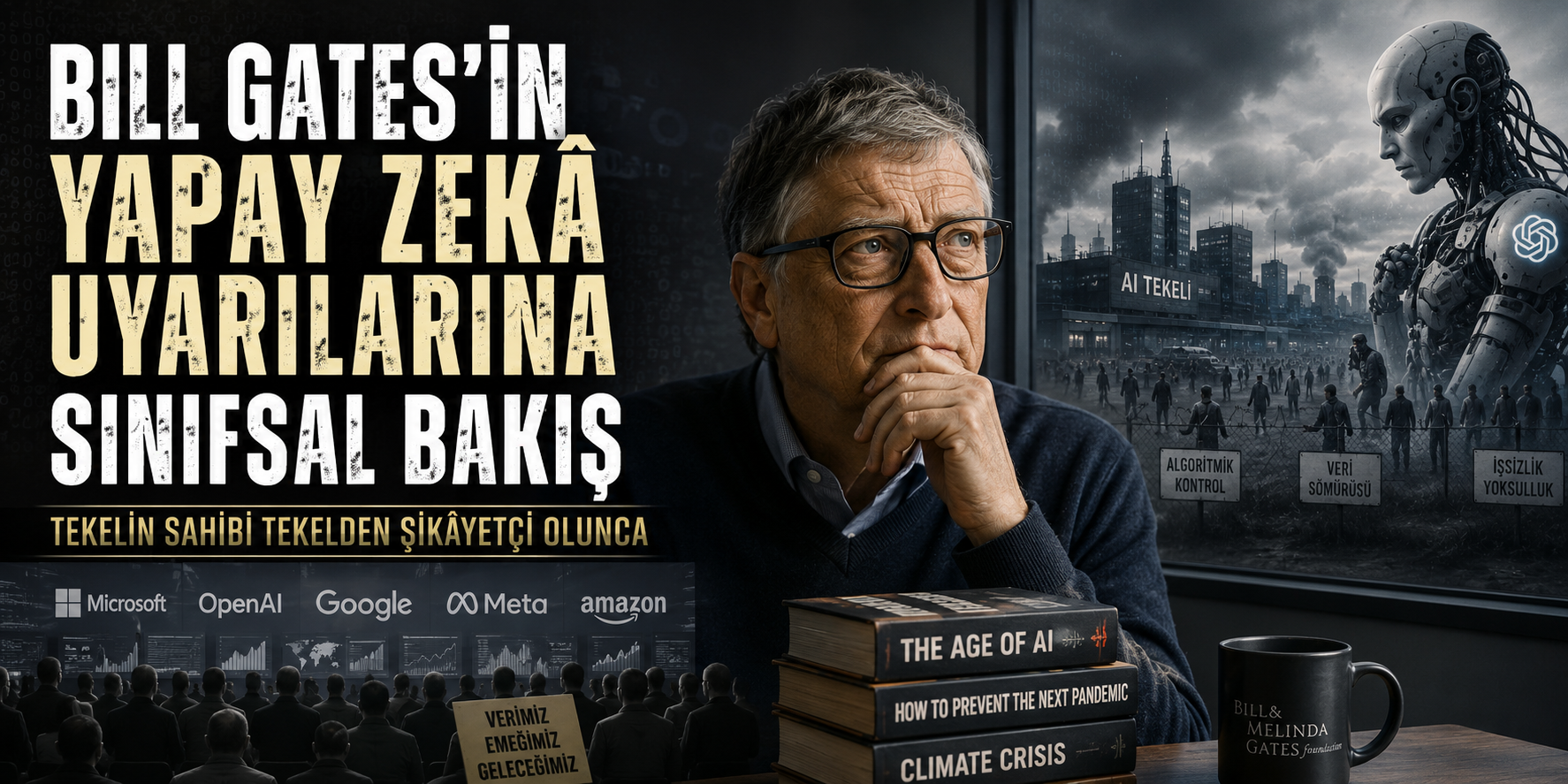 Bill Gates'in Yapay Zekâ Uyarılarına Sınıfsal Bakış