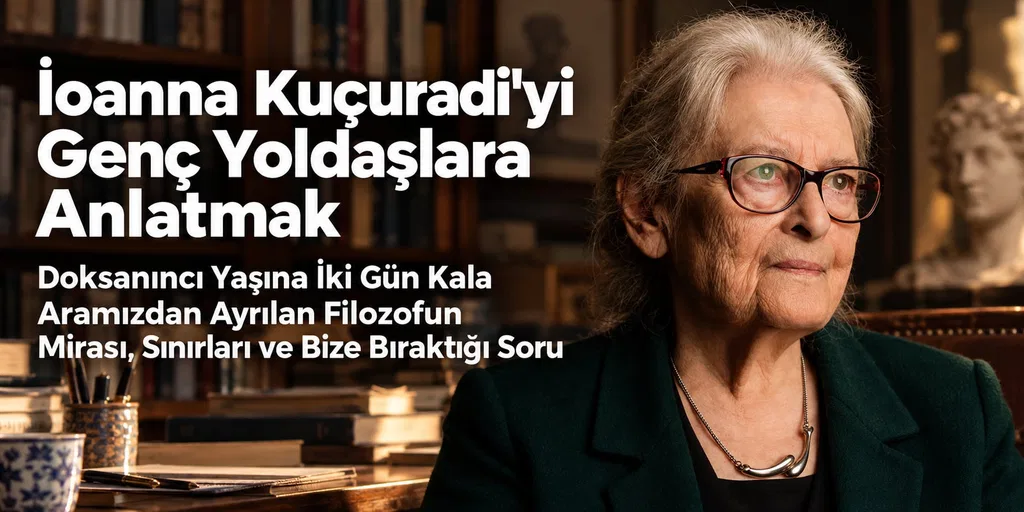 İoanna Kuçuradi'yi Genç Yoldaşlara Anlatmak