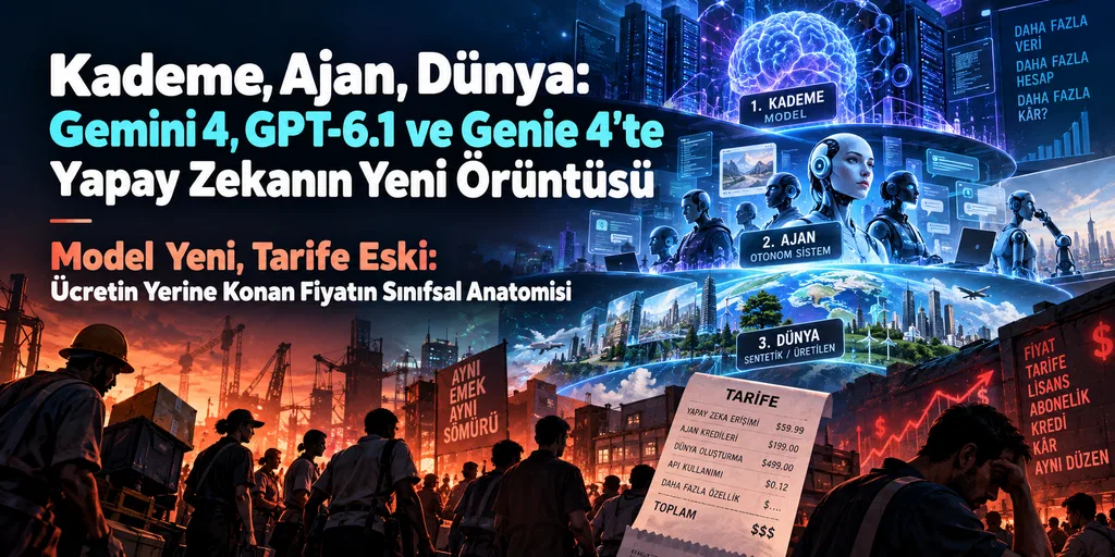Kademe, Ajan, Dünya: Gemini 4, GPT-6.1 ve Genie 4'te Yapay Zekanın Yeni Örüntüsü