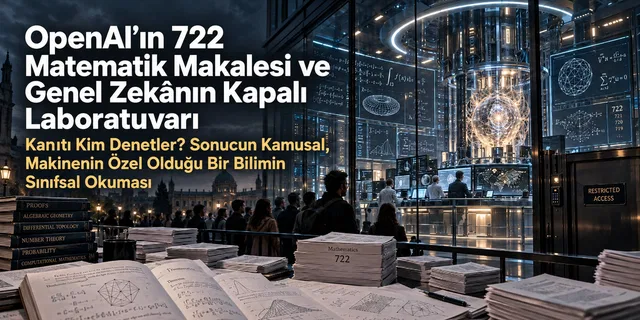 OpenAI's 722 Mathematics Papers and the Closed Laboratory of the General Intellect