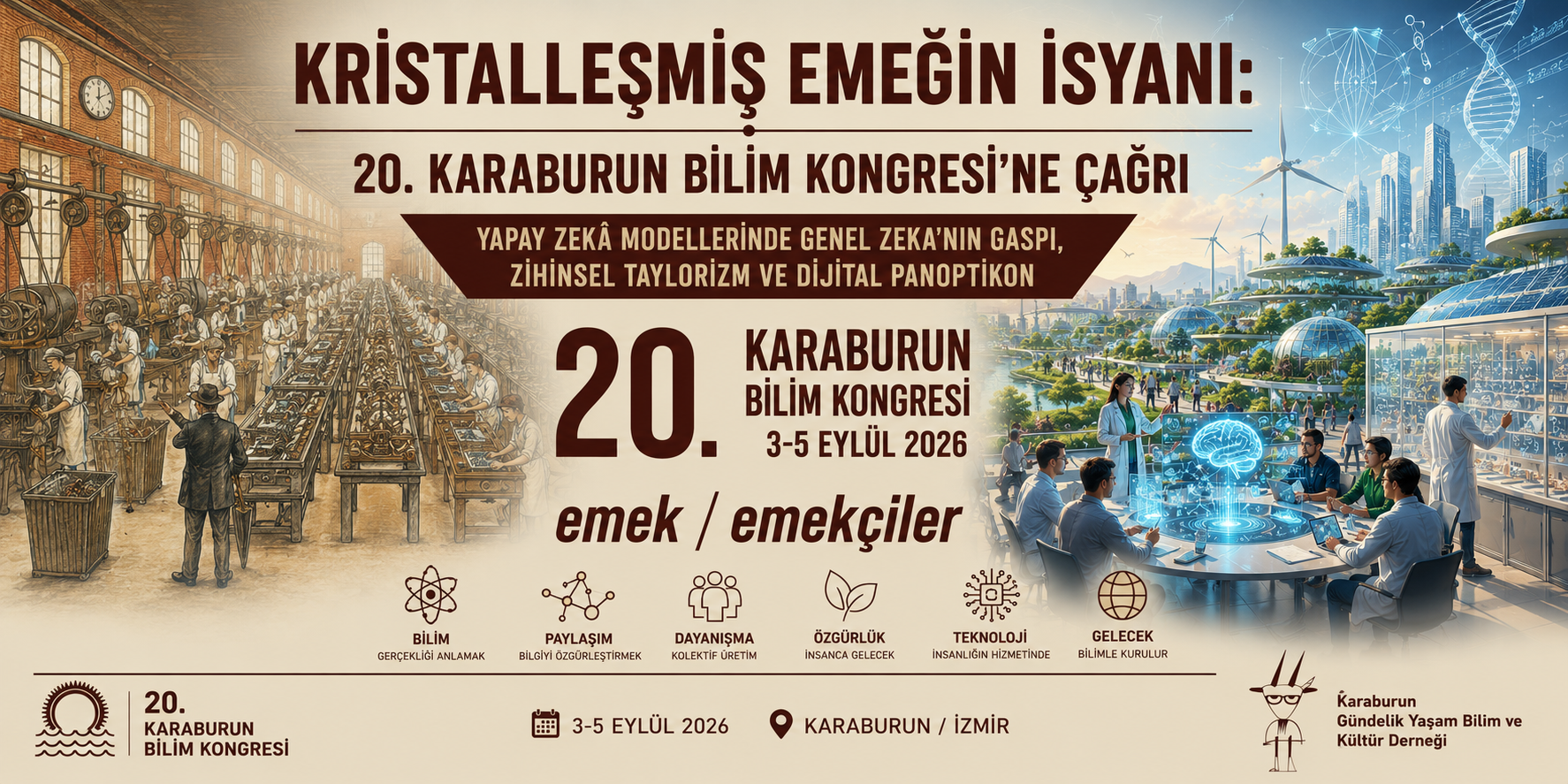 Kristalleşmiş Emeğin İsyanı: 20. Karaburun Bilim Kongresi’ne Çağrı