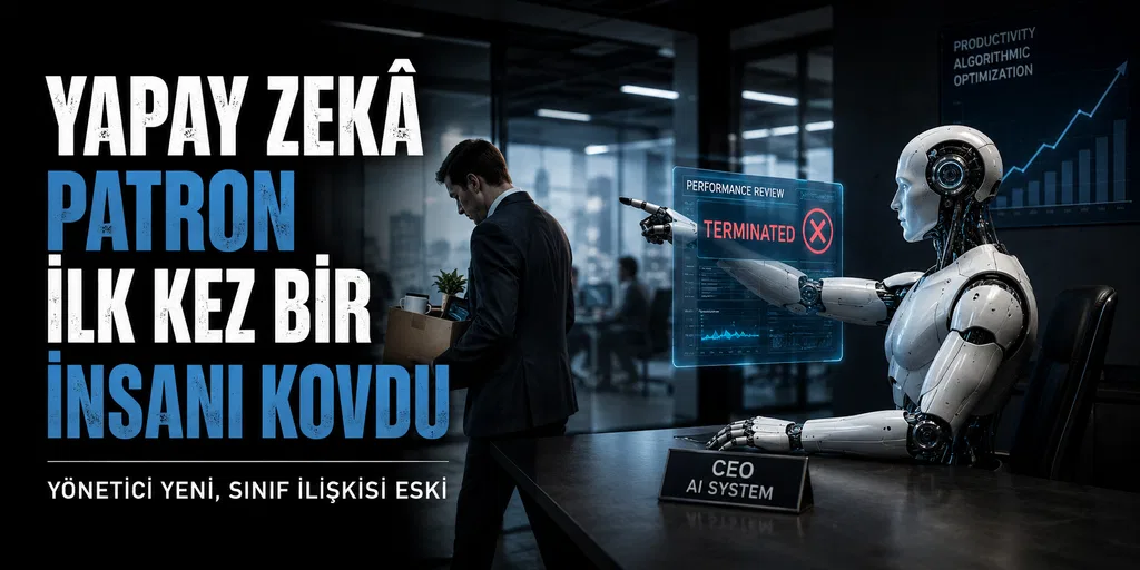 Yapay Zekâ Patronu İlk Kez Bir İnsanı Kovdu