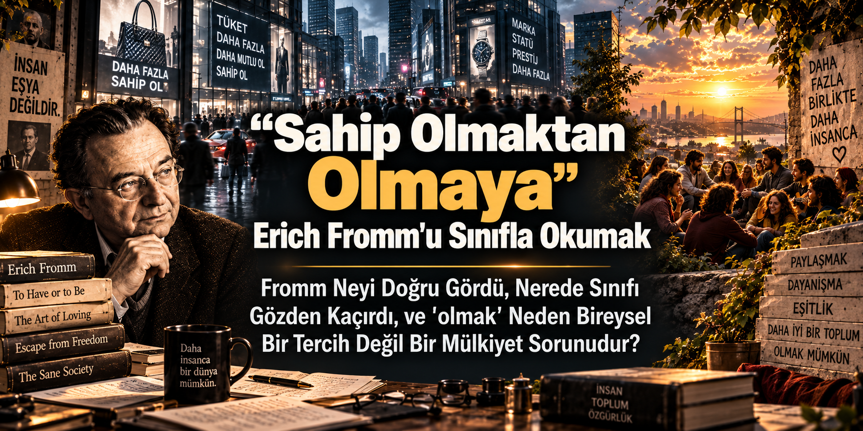 Sahip Olmaktan Olmaya: Erich Fromm'u Sınıfla Okumak