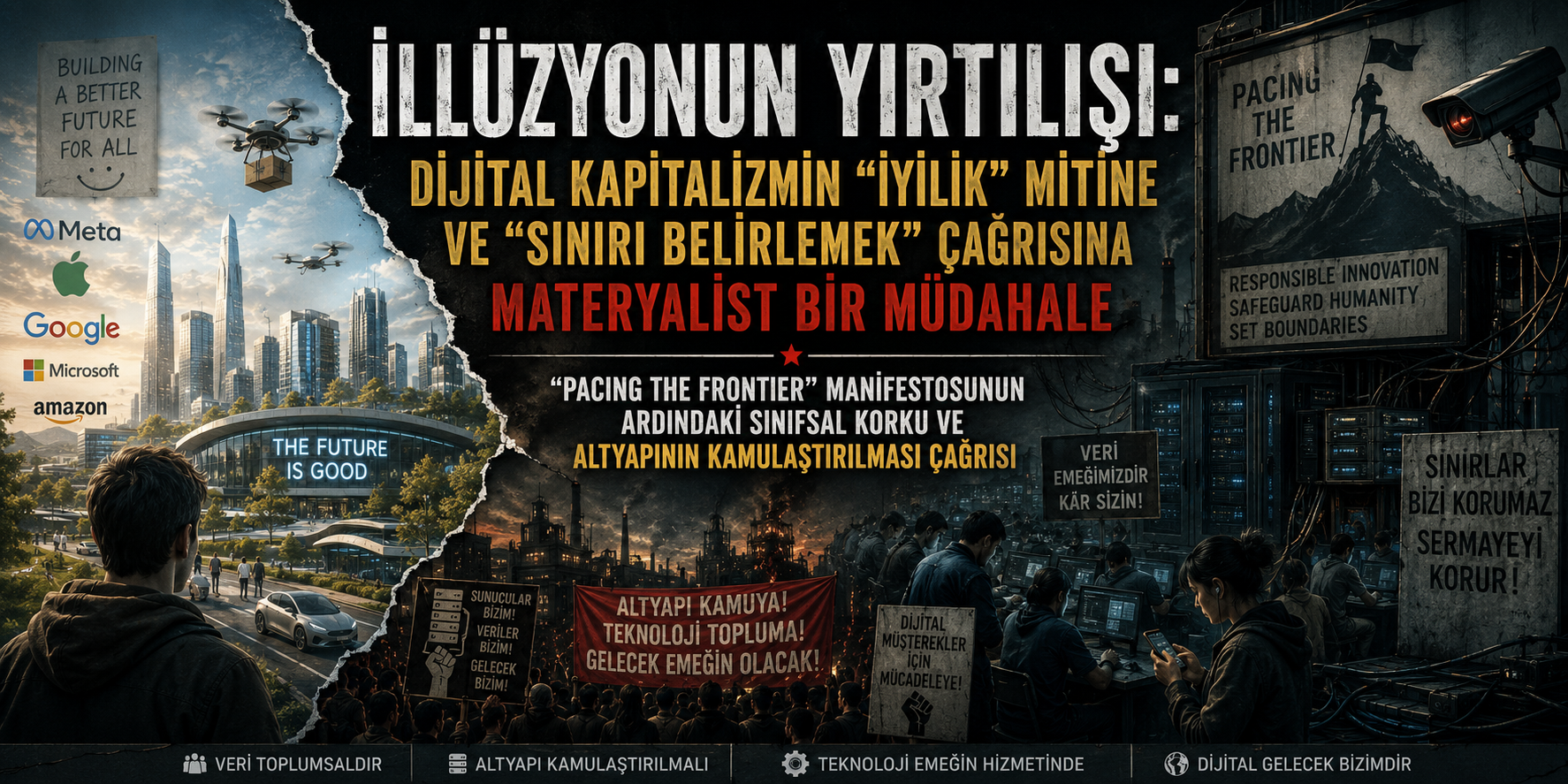 İllüzyonun Yırtılışı: Dijital Kapitalizmin "İyilik" Mitine ve "Sınırı Belirlemek" Çağrısına Materyalist Bir Müdahale