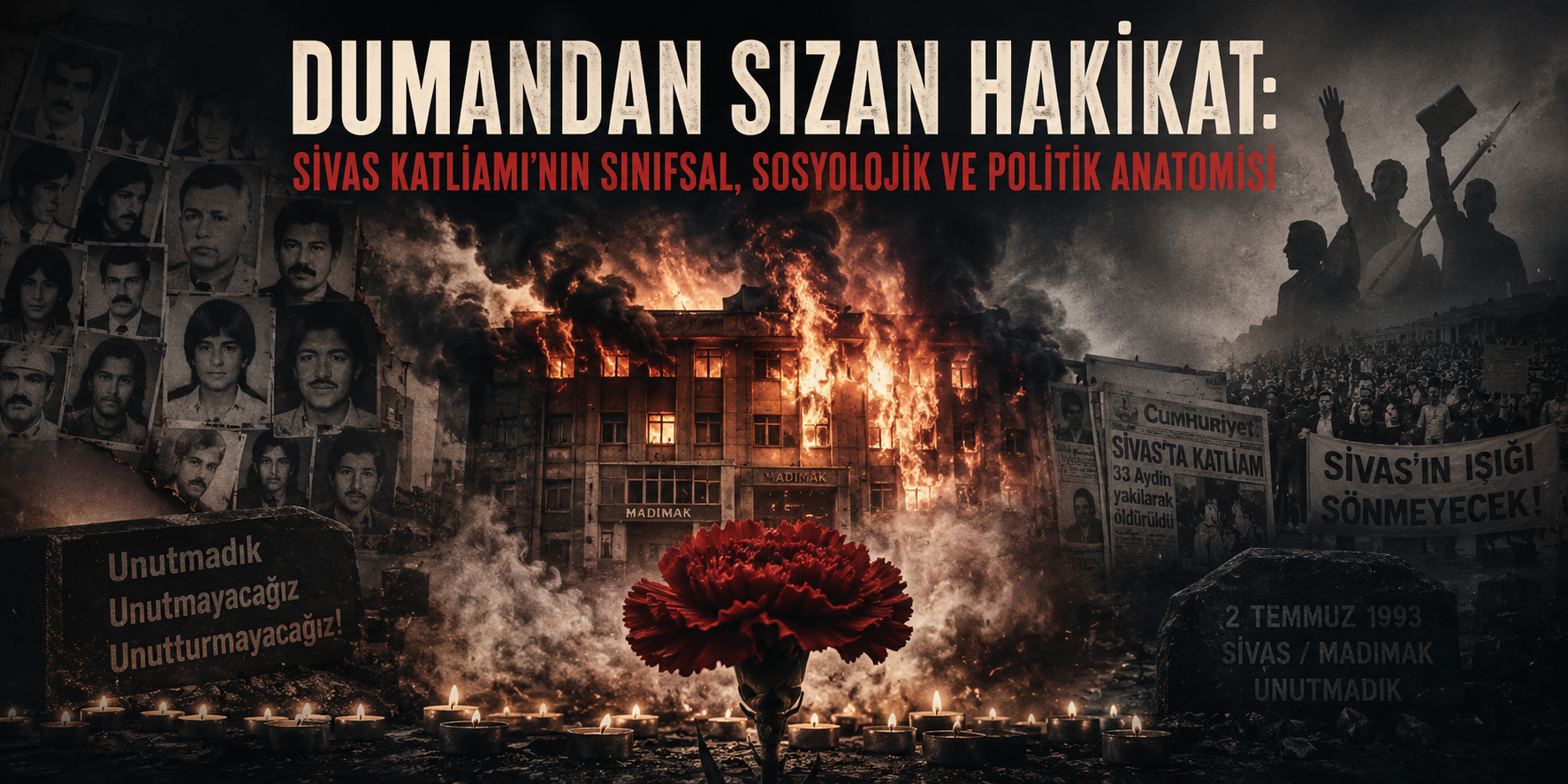 Dumandan Sızan Hakikat: Sivas Katliamı'nın Sınıfsal, Sosyolojik ve Politik Anatomisi