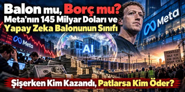 Balon mu, Borç mu? Meta'nın 145 Milyar Doları ve Yapay Zeka Balonunun Sınıfı