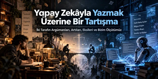 Yapay Zekâyla Yazmak Üzerine Bir Tartışma