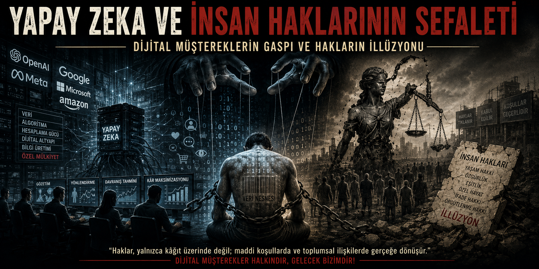 Yapay Zeka ve İnsan Haklarının Sefaleti