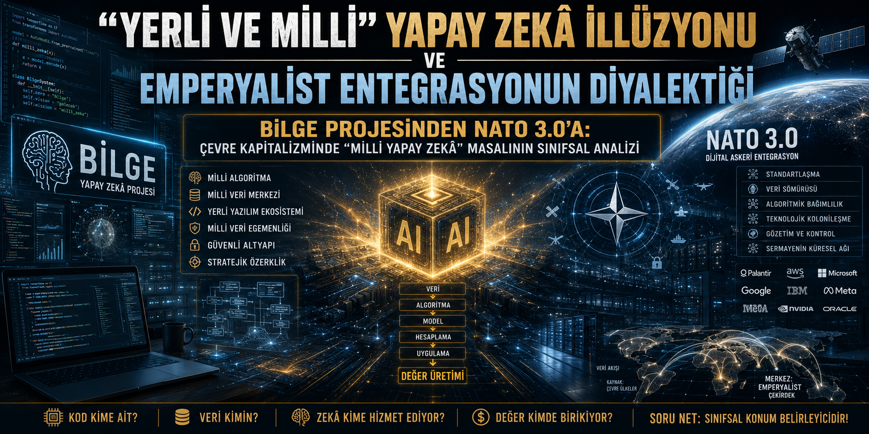 "Yerli ve Milli" Yapay Zekâ İllüzyonu ve Emperyalist Entegrasyonun Diyalektiği